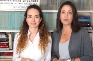 El tócate entre María Corina y Alejandra Otero (Video)