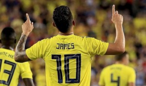 EN VIDEO: Con este GOLAZO James Rodríguez festejó su séptimo aniversario vistiendo la camiseta de Colombia