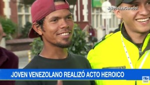 Un venezolano persiguió y detuvo a dos delincuentes en Bogotá (video)
