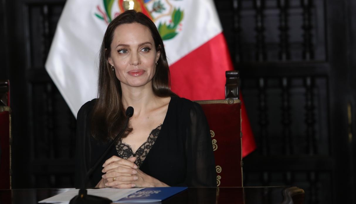Angelina Jolie conmovida por la fortaleza y dignidad de los migrantes venezolanos