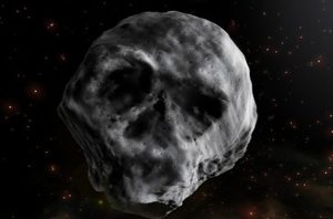 El aterrador asteroide “Halloween” en forma de calavera que se acerca a la Tierra (Video)