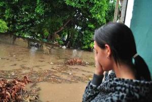 Más de 40 viviendas afectadas por lluvias en Monagas (fotos)