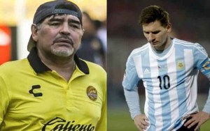 Maradona dice que el Barcelona no trató a Messi “como se merecía”