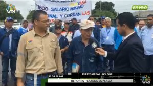 Trabajadores de las empresas básicas de Guayana continúan protestando #22Oct