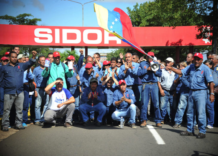Trabajadores de las empresas básicas de Guayana amenazan con radicalizar protestas