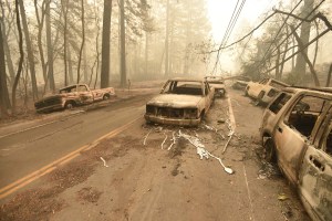Paradise, de infierno a ciudad fantasma por los incendios en California (fotos)