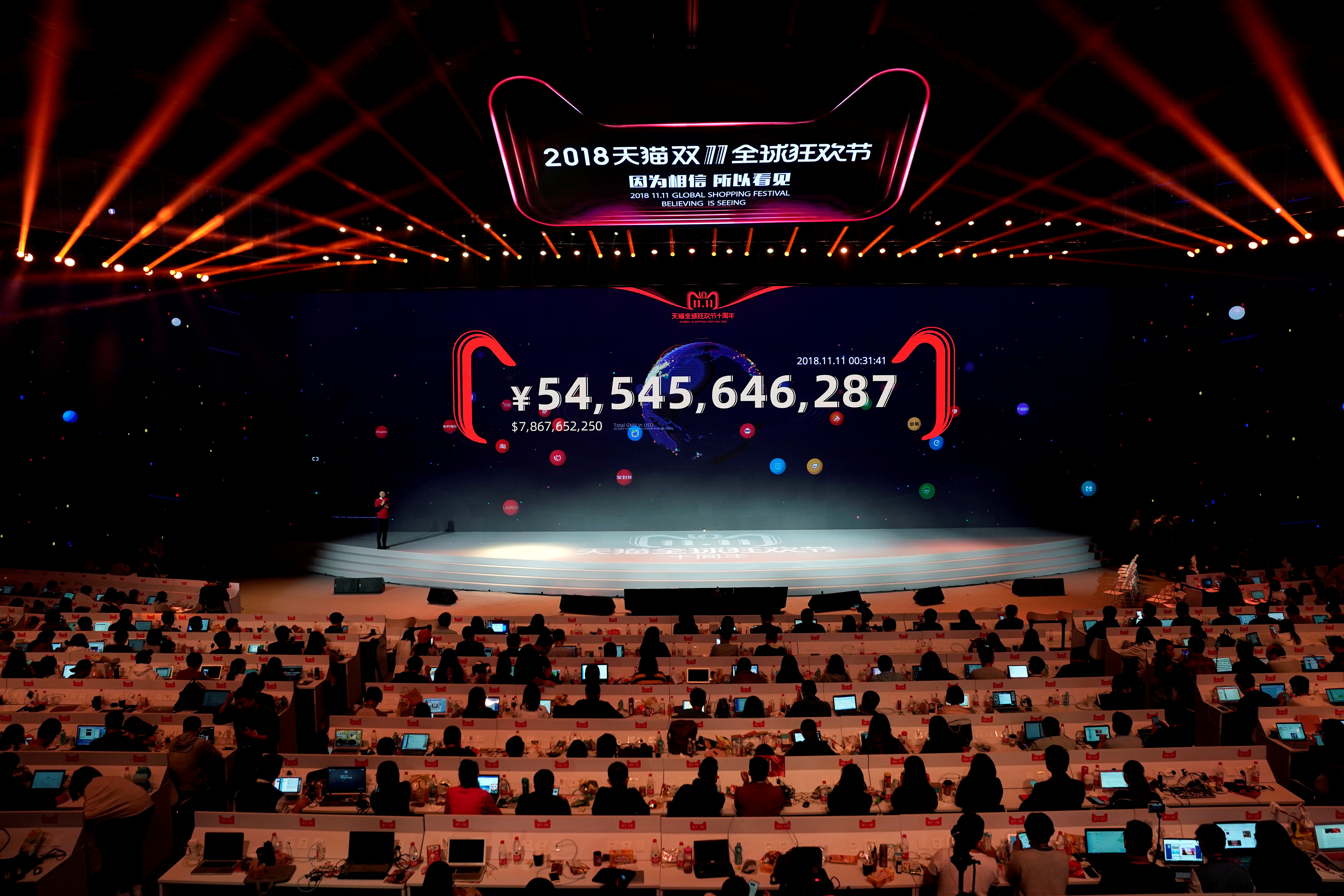 Alibaba obtuvo 25.000 millones de dólares en ventas por internet en el “Día de los Solteros”