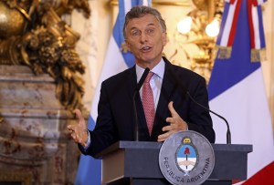 Macri dice que el caso del príncipe saudí podría plantearse en la cumbre del G20