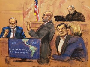 Abogados del Chapo niegan tener conocimiento sobre uso del celular en la corte