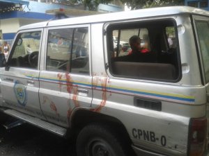 Cuatro funcionarios de la PNB resultaron heridos por una granada fragmentaria en El Valle