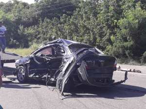 Muere constituyente tras sufrir un accidente de tránsito (fotos)