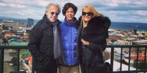 Hijo de Menem se recupera de operación en Chile y recibe visita de su padre