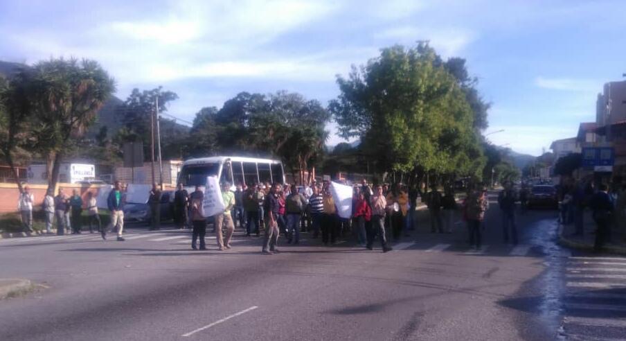 Trabajadores de Cormetur protestan por falta de pago de salarios #26Nov