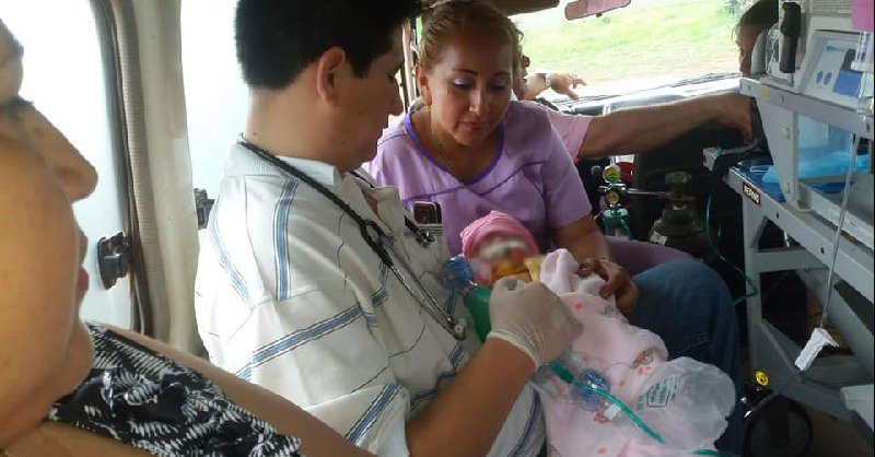 Nace una niña con el corazón fuera del tórax en Bolivia