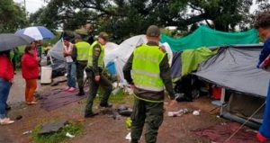 Incautaron seis kilos de marihuana en campamento de venezolanos en Colombia