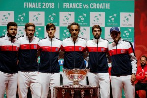 Francia buscará ante Croacia retener el título en la última Copa Davis