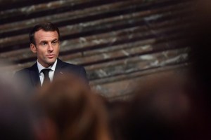 Fiscalía francesa investiga donaciones al partido de Macron