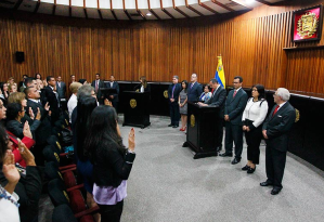 Maikel Moreno juramentó ante el TSJ a jueces e inspectores de varias circunscripciones del país