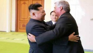 Corea del Norte da la bienvenida a Díaz-Canel