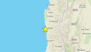 Un temblor de magnitud 4,7 sacude tres regiones de Chile