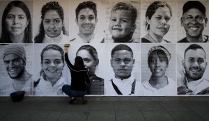 EN FOTOS: Colombia honra a los migrantes venezolanos con más retratos de esperanza