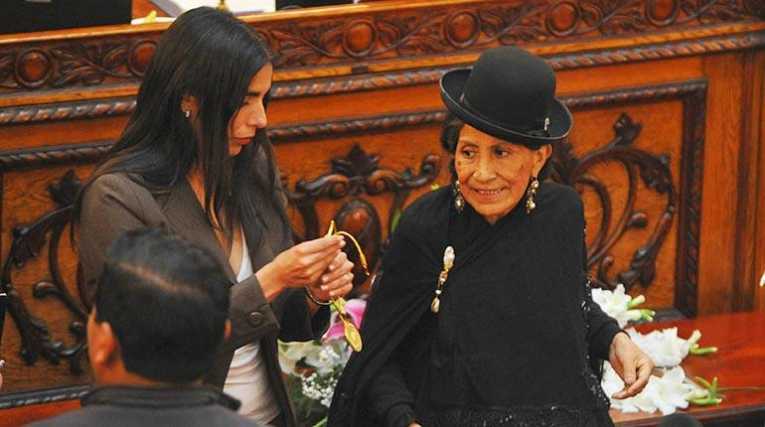 Muere en Bolivia la primera mujer indígena en llegar al Congreso