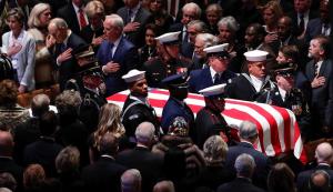Comienza el funeral de Estado de George H. W. Bush en Washington