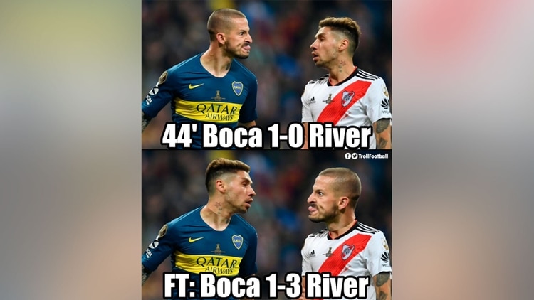 ¡No te pierdas los mejores MEMES del histórico título de River Plate ante Boca Juniors!