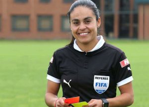 Una mujer arbitrará por primera vez un partido de fútbol masculino en Chile