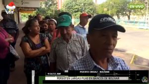 La pensión no alcanzó ni para el pan de jamón en Bolívar