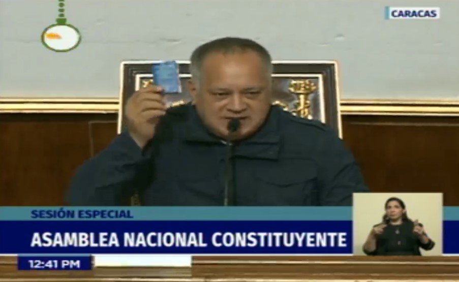 El 10 de enero tomamos Caracas, dice Diosdado Cabello