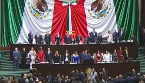 El Congreso mexicano abre sesión para la investidura de López Obrador