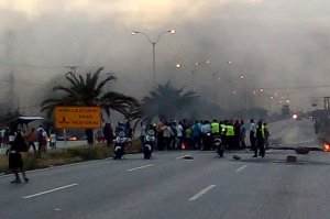GNB dispersa con lacrimógenas protesta por perniles en Nueva Esparta (Fotos y videos) #19Dic