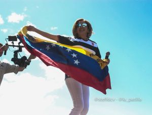 Valentina Quintero en declaraciones a La Patilla: A mí nadie me saca de Venezuela (VIDEO)
