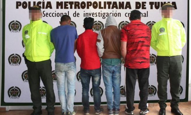 Capturan en Colombia a 20 miembros de una banda que cometió millonarios robos