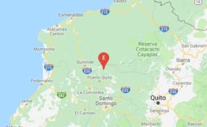 Sismo de magnitud 4,9 sacude Esmeraldas, provincia costera de Ecuador