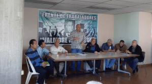 Frente de Trabajadores Valmore Rodríguez exige la libertad inmediata del sindicalista Rubén González (Video)
