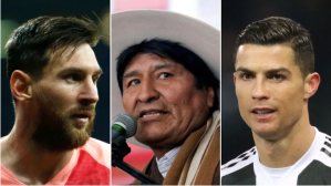 ¡Atrévete a soñar! Por esta razón Evo Morales se comparó con Messi y Cristiano (Video)
