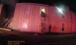 En Video: Niño salta por la ventana de su casa en Texas para escapar de un aterrador incendio