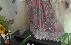 Presentan el vestido de la Divina Pastora para su procesión el próximo #14Ene (Fotos +Video)