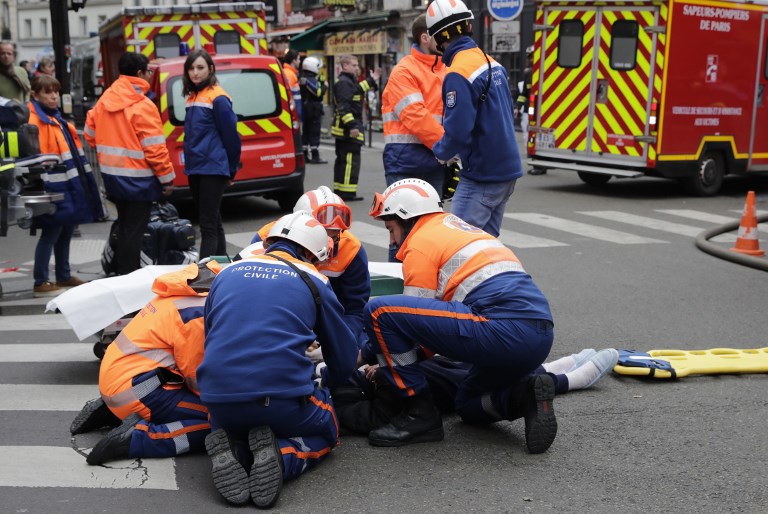 Explosión en panadería en el centro de París deja varios heridos (FOTOS)