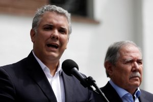 Duque: Le confirmé al presidente Guaidó que Cúcuta será centro de acopio para la ayuda humanitaria (Video)