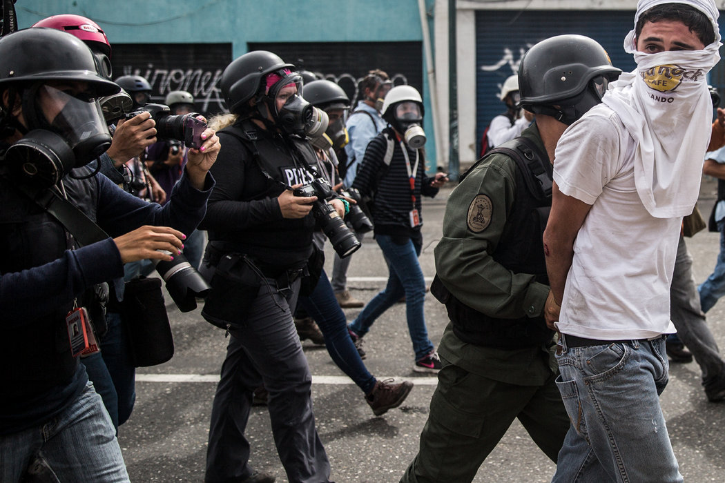 La Cidh denuncia casi mil detenciones en protestas en Venezuela