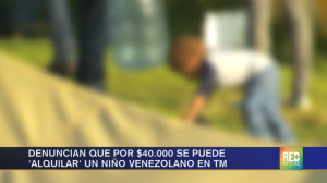 Alquilan a niños venezolanos en Bogotá (video)