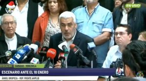 Frente Amplio desconoce la juramentación de Maduro para el #10Ene (video)