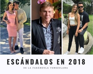 Año de denuncias, drogas, proxenetismo y corrupción: Escándalos de la farándula venezolana en 2018