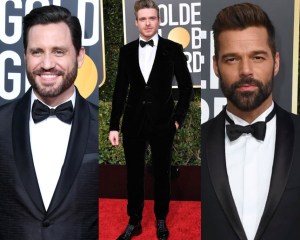 ¡Puros papacitos! Los hombres más guapos de la alfombra roja de los Golden Globes 2019