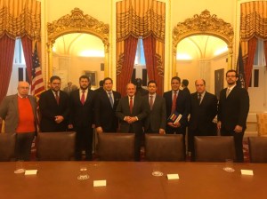 Tras encuentro con diplomáticos designados por la AN, Rubio insta a los militares a apoyar el gobierno de Guaidó