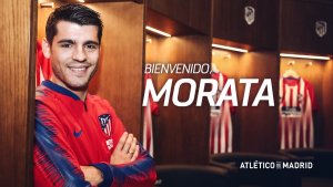 El Atlético de Madrid oficializa la cesión de Morata