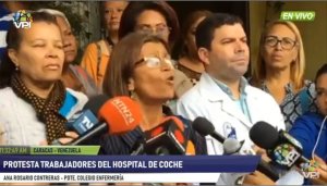 Trabajadores del Periférico de Coche exigen al Ministro de Salud la apertura del centro asistencial